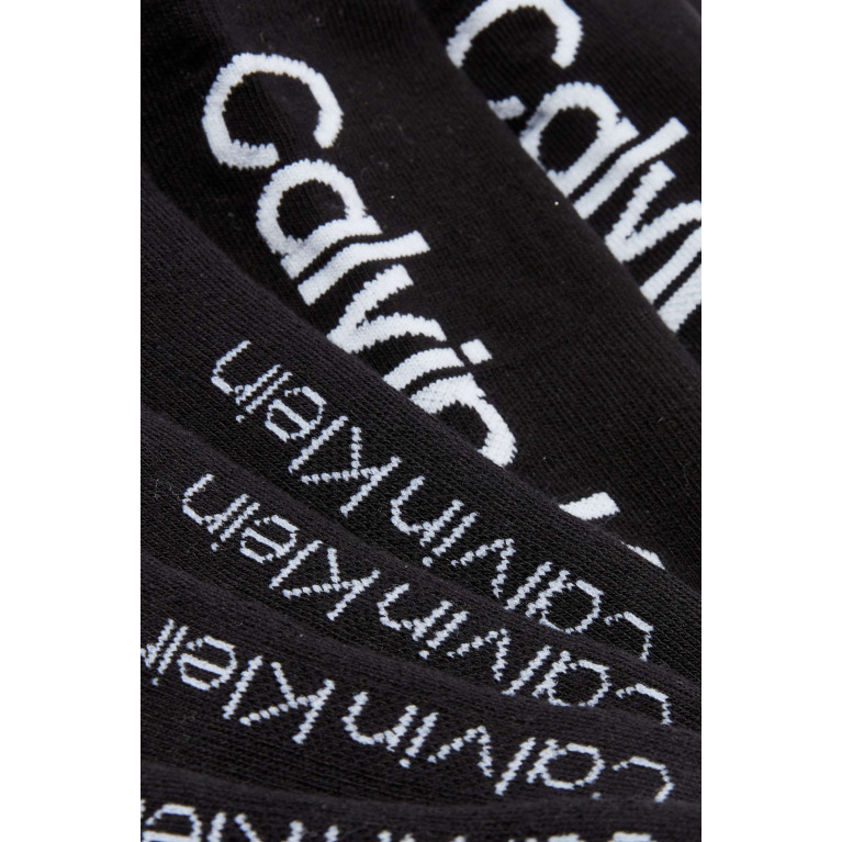 Calvin Klein - Ankle Socks, Set of 3 Black