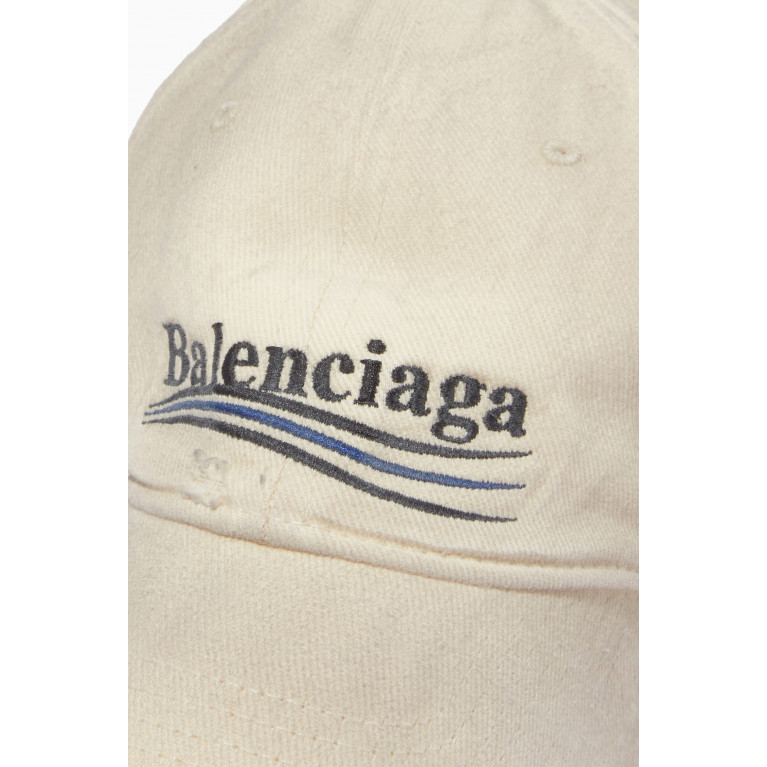 Balenciaga - Political Campaign Destroyed Cap in Cotton