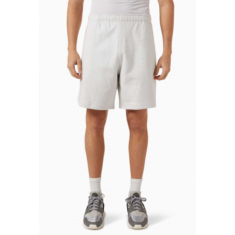 Nike - Swoosh Shorts in Cotton Fleece Grey