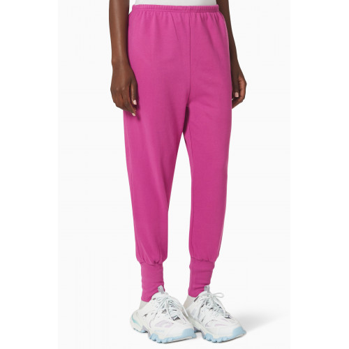 Balenciaga - Sporty B Tuck-in Sweatpants in Cotton Fleece
