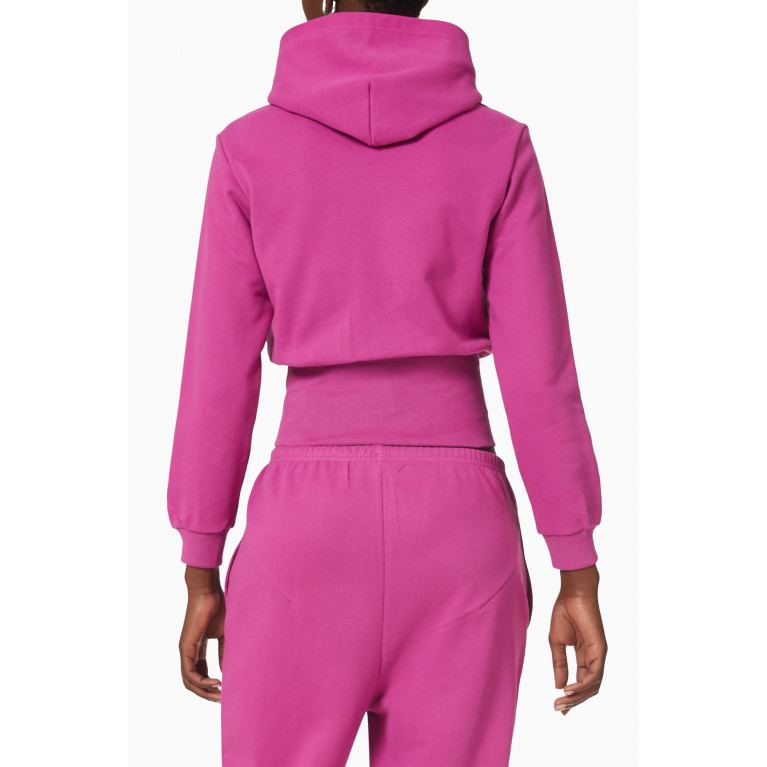 Balenciaga - Sporty B Tuck-in Hoodie in Cotton Fleece