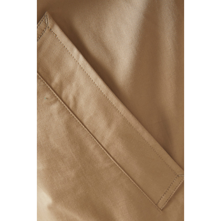 Les Deux - Nathan Car Coat in Organic Cotton & Linen