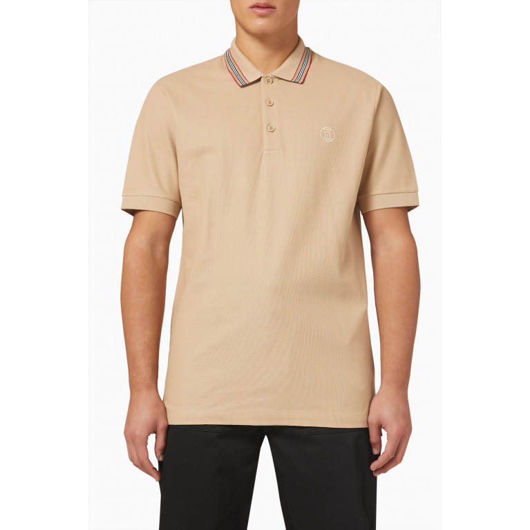 Burberry - Pierson Polo Shirt in Cotton Piqué