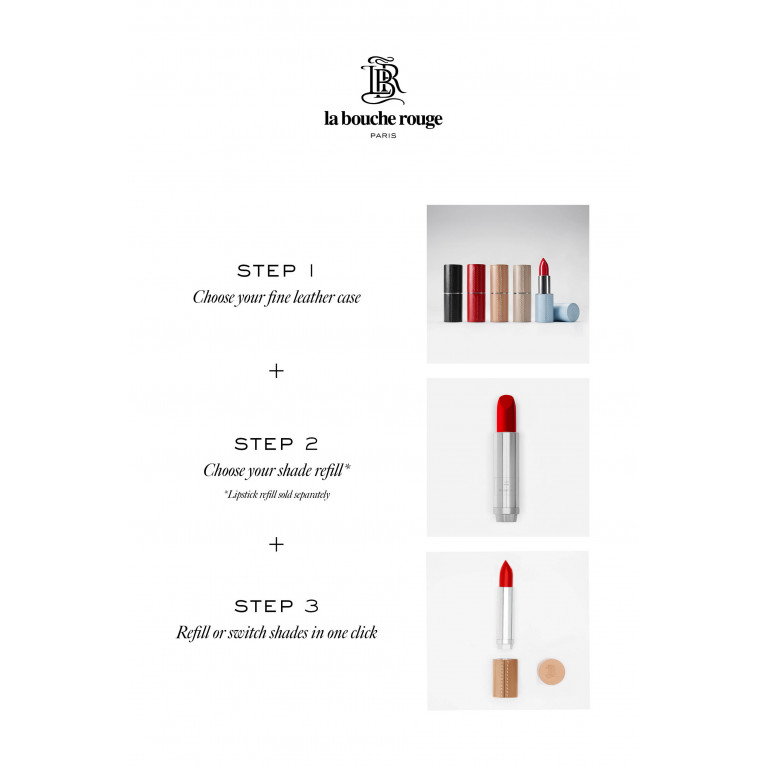 La Bouche Rouge - Limited Edition Wild Animals Lipstick Case in Leather