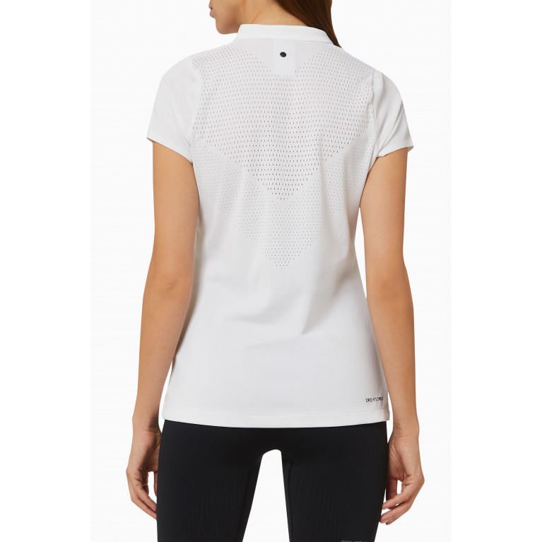 Nike - Dri-FIT ADV Ace T-shirt in Stretch Recycled Fabric White