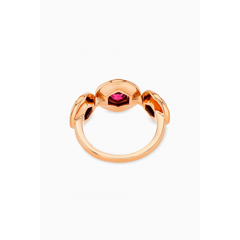 Damas - Kanzi Gemstone Ring in 18kt Rose Gold