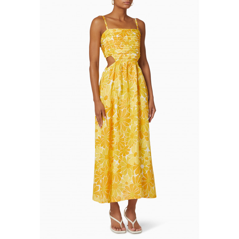 Faithfull The Brand - Jamaica Midi Dress in Linen