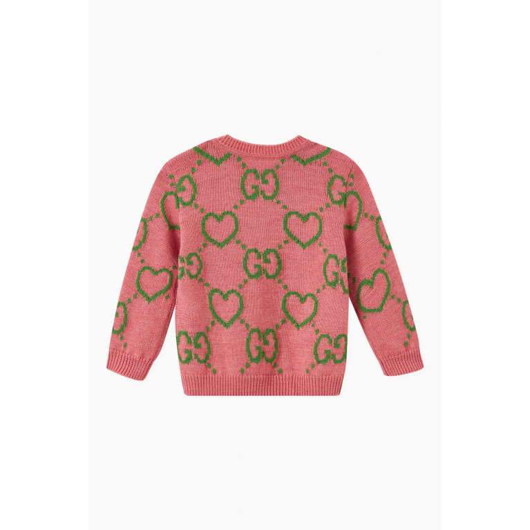 Gucci - GG Heart Sweater in Wool
