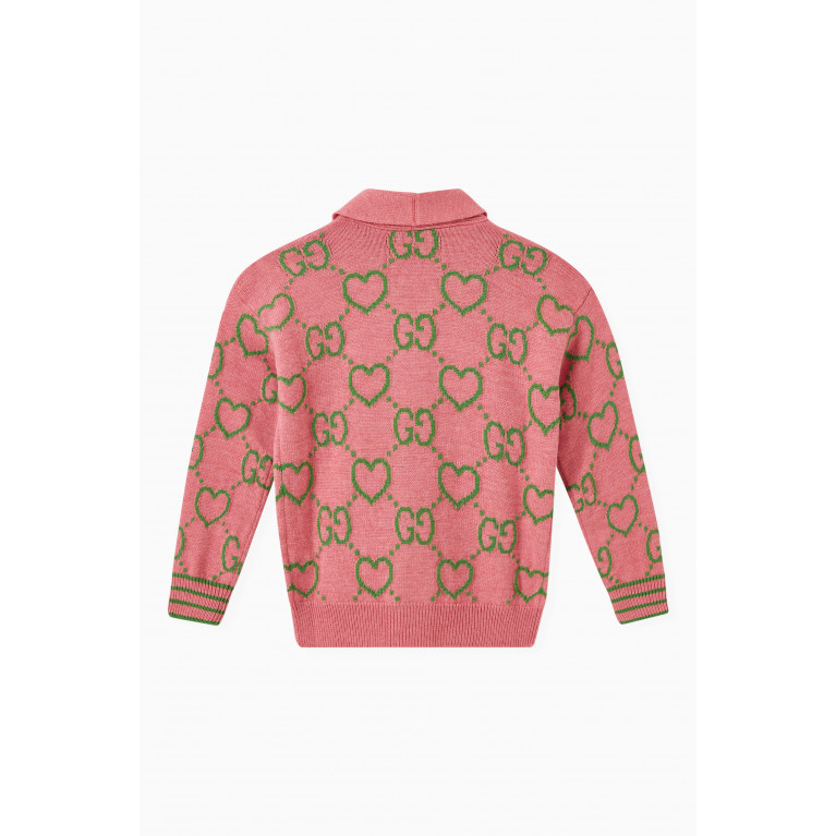 Gucci - Intarsia Cardigan in Wool