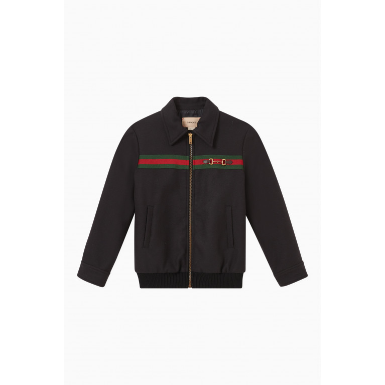 Gucci - Zip Bomber Jacket in Wool