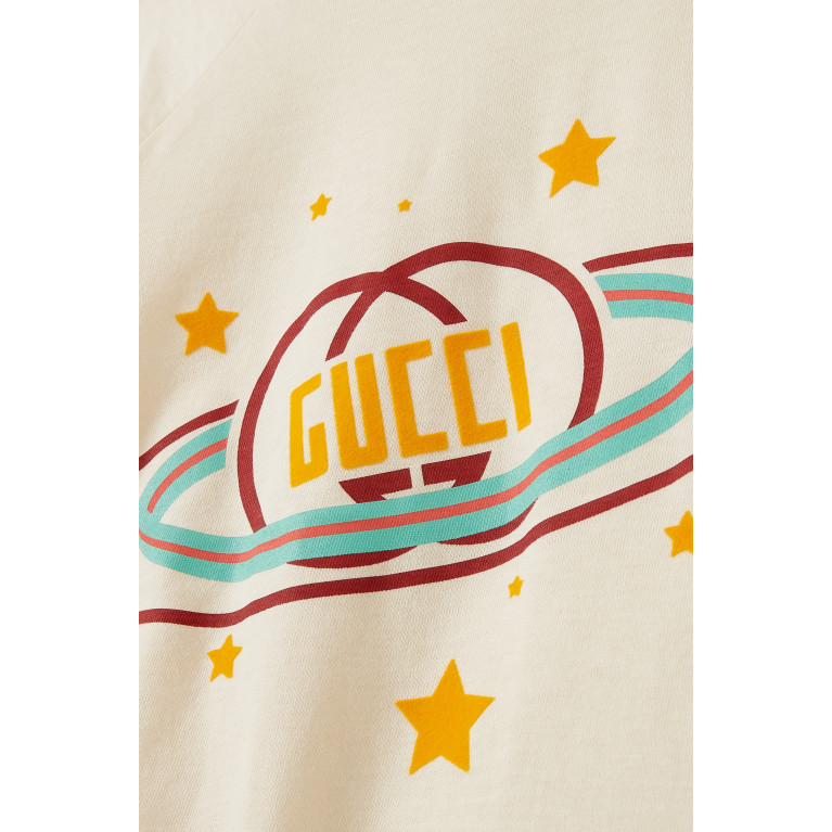 Gucci - Gucci Planet Print T-shirt in Cotton