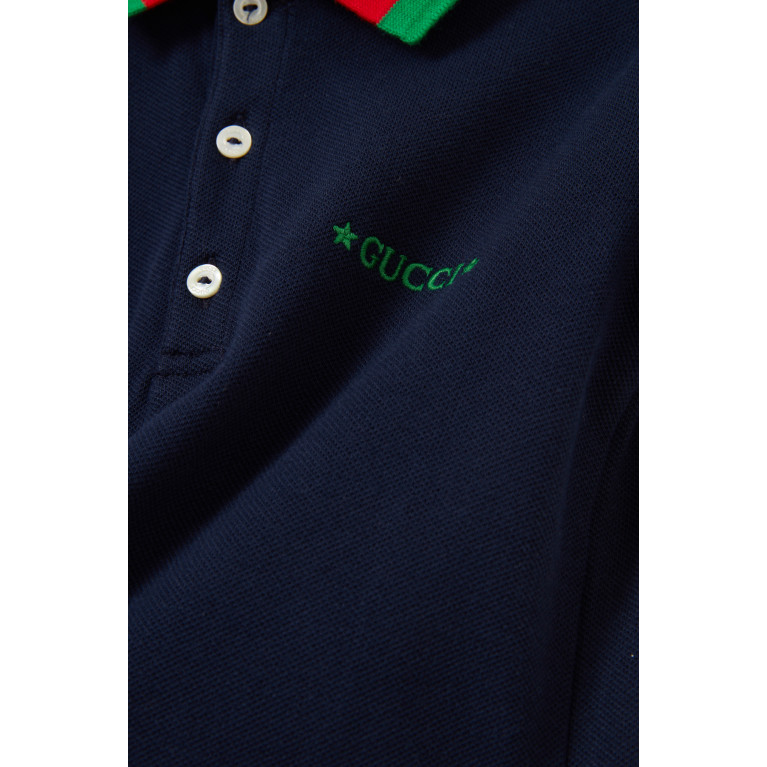 Gucci - Logo Polo T-shirt in Cotton