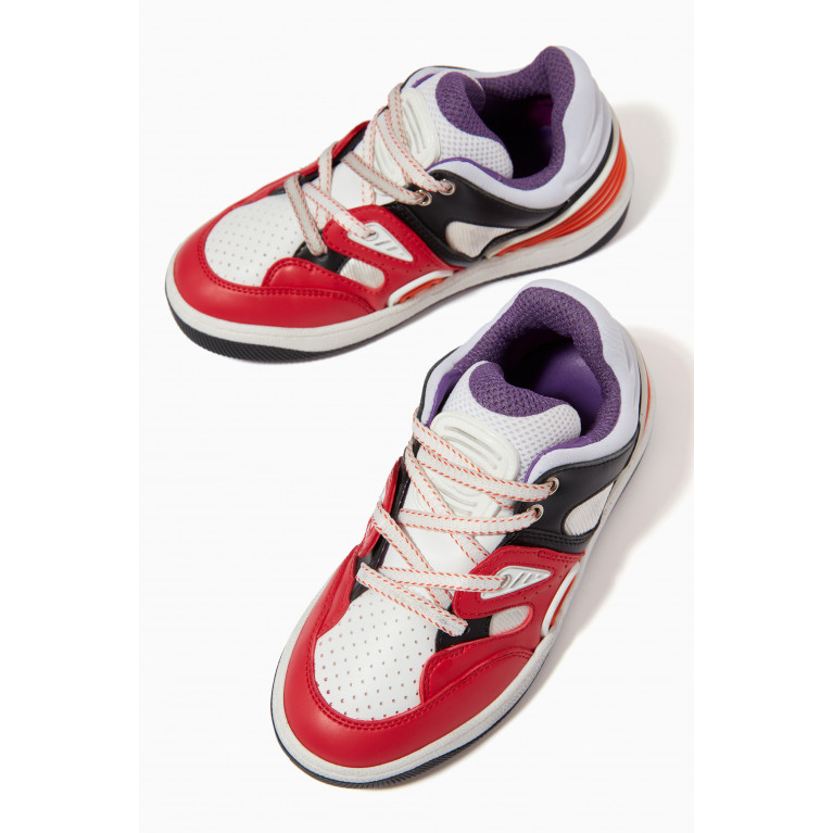 Gucci - Basket Sneakers In Recycled Material