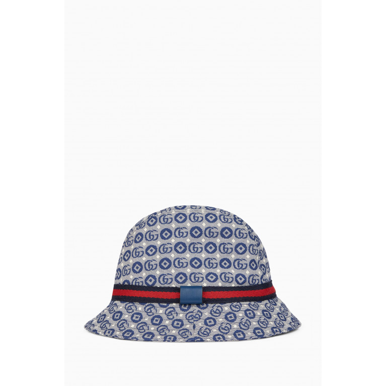 Gucci - Bristol Fedora Hat in Cotton Jacquard