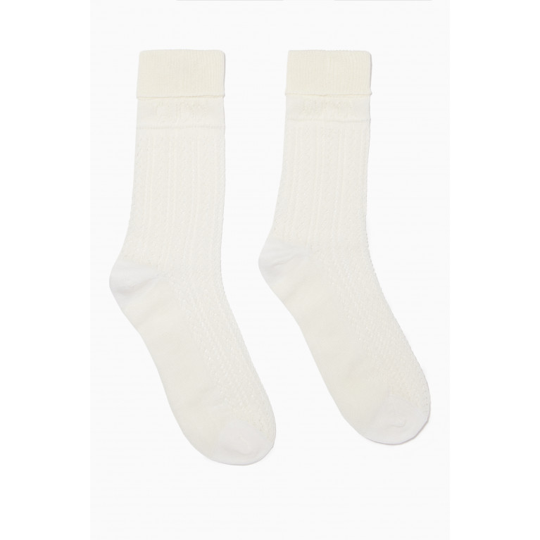 Gucci - Gucci - Forry Socks in Cotton blend
