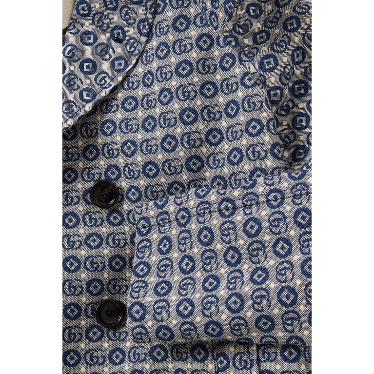 Gucci - GG Dots Coat in Cotton Jacquard