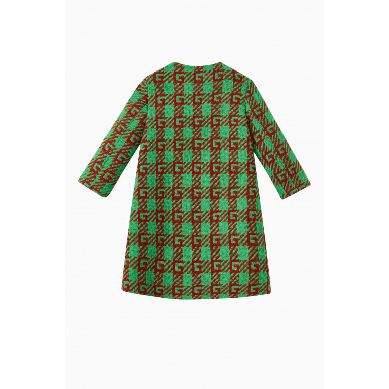 Gucci - G Squared Check Coat in Knit