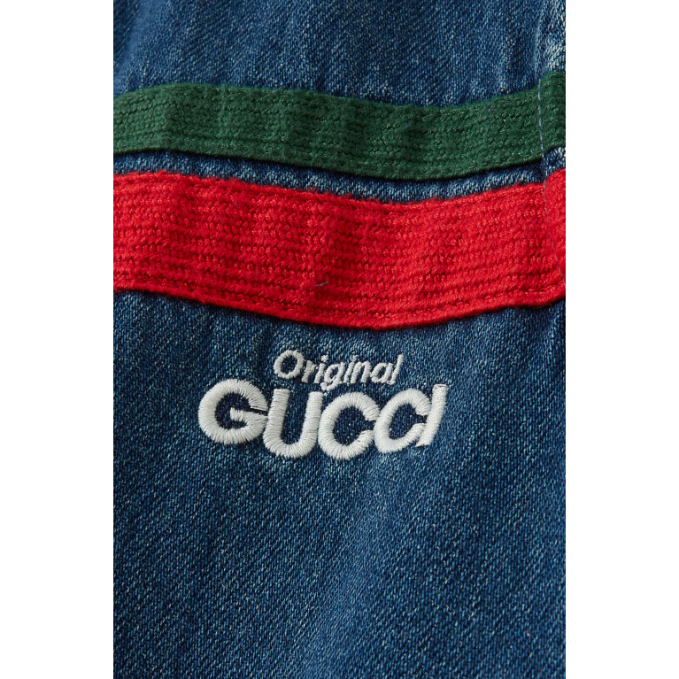 Gucci - Denim Dress in Cotton