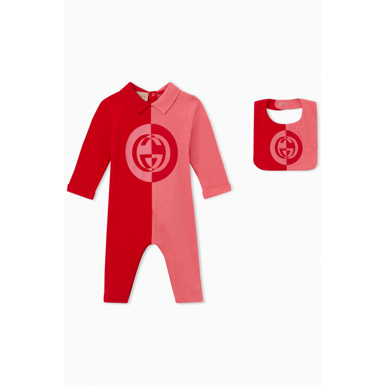 Gucci - Gucci - Colour-block Pyjama Gift Set in Cotton Piquet