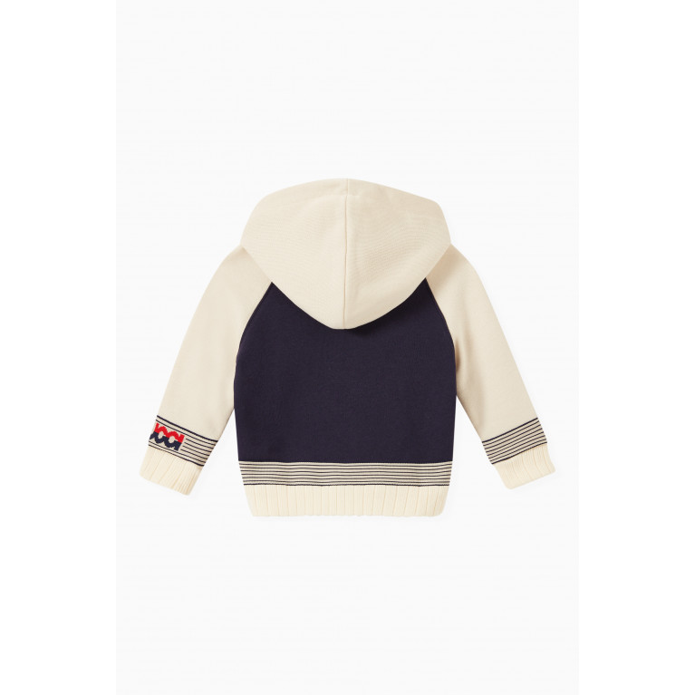 Gucci - Logo Detail Hoodie in Jersey