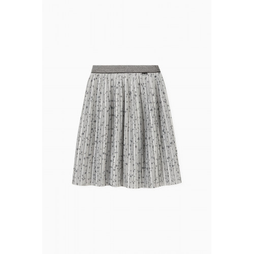 Molo - Bailini Pleated Skirt Silver