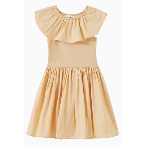 Molo - Christal Dress in Cotton Yellow