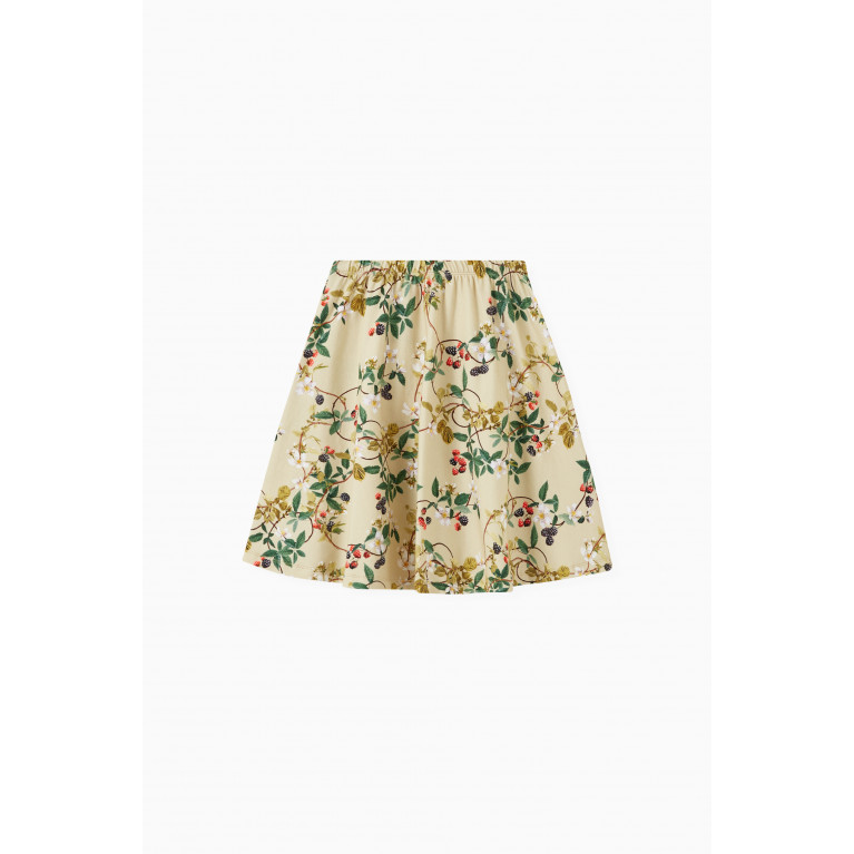Molo - Berry Print Skirt in Organic Cotton