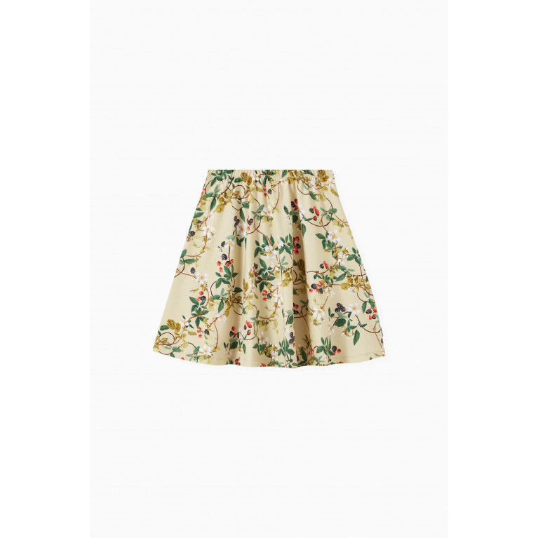 Molo - Berry Print Skirt in Organic Cotton