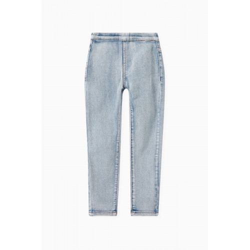 Molo - Woven Jeggings in Washed Denim