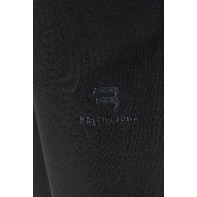 Balenciaga - Sporty B Tuck-in Sweatpants in Cotton Blend Fleece