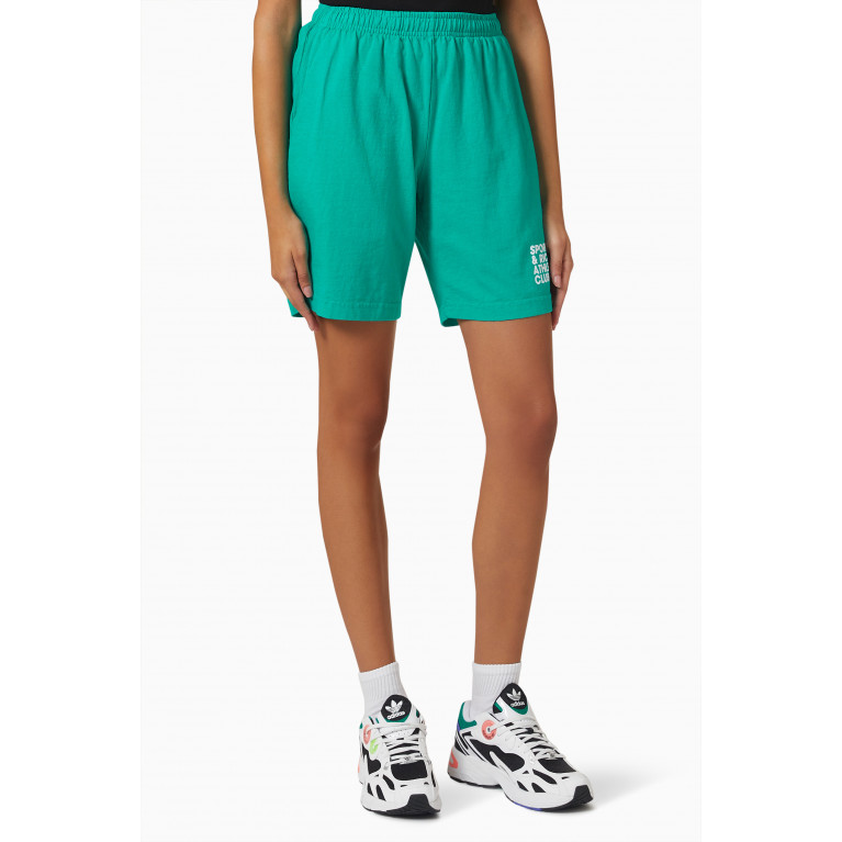 Sporty & Rich - Exercise Often Gym Shorts in Cotton