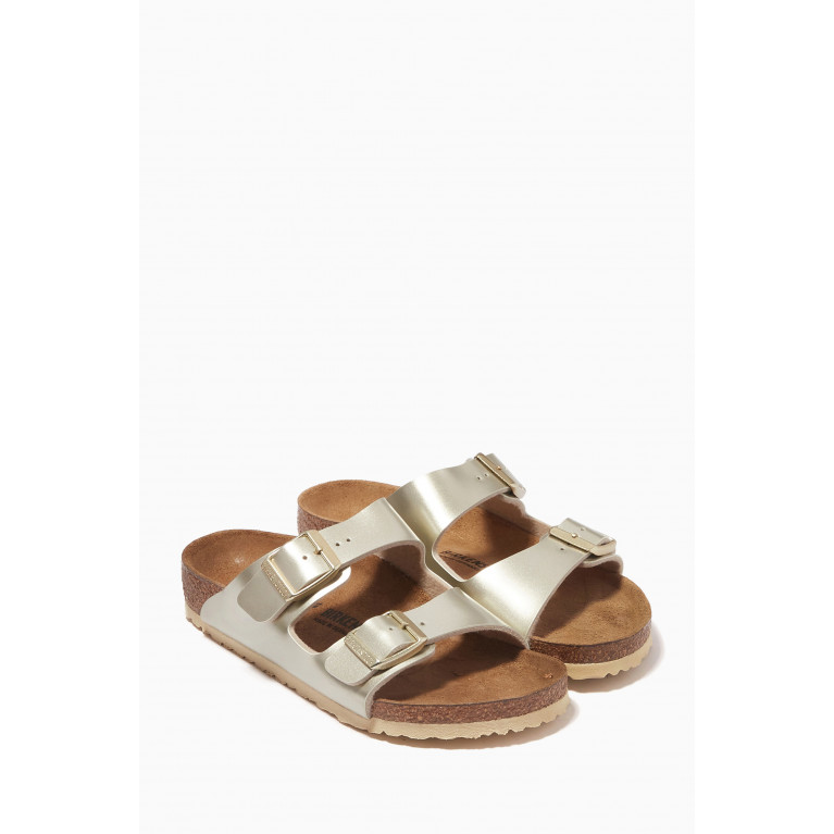 Arizona Sandals in Birko-Flor® Gold