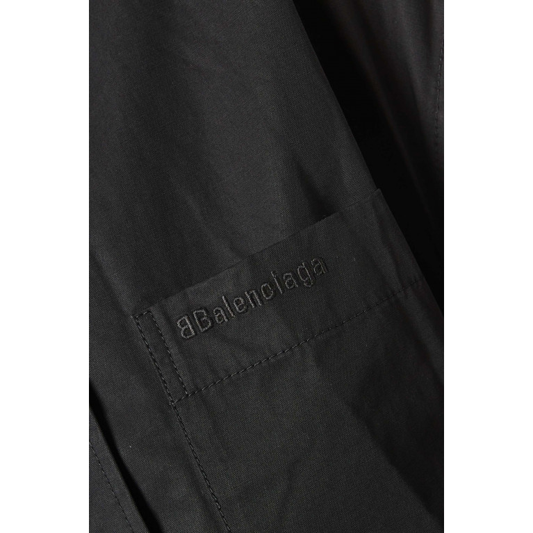 Balenciaga - BB Corp Swing Twisted Shirt in Poplin