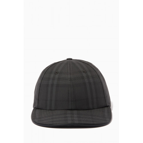 Burberry - Giant Check Baseball Cap in Canvas