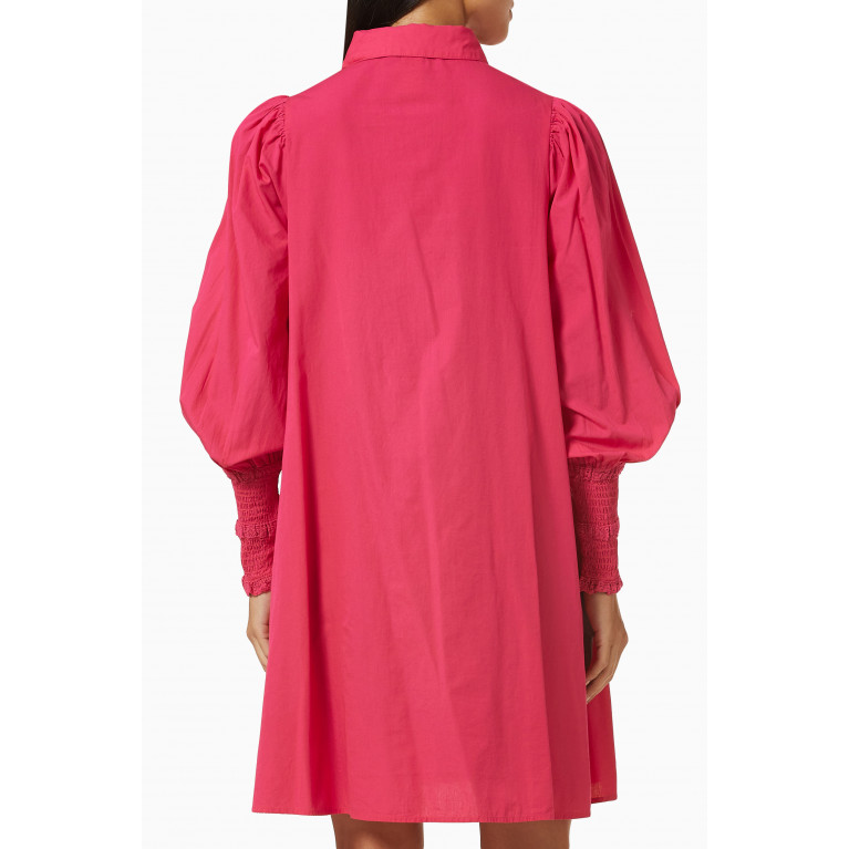 Y.A.S - Yasklino Mini Shirt Dress in Organic Cotton