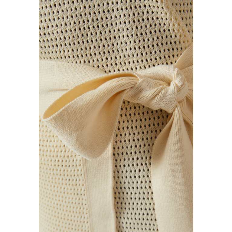 Nanushka - Samira Mini Dress in Cotton-blend Crochet