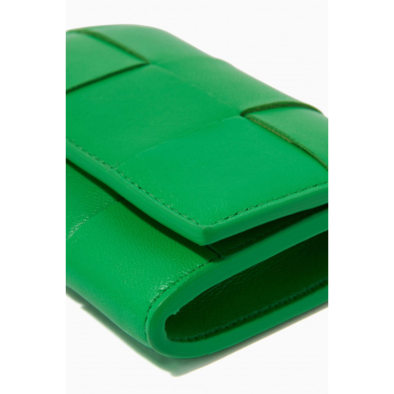 Bottega Veneta - Bi-fold Card Case in Intrecciato Nappa