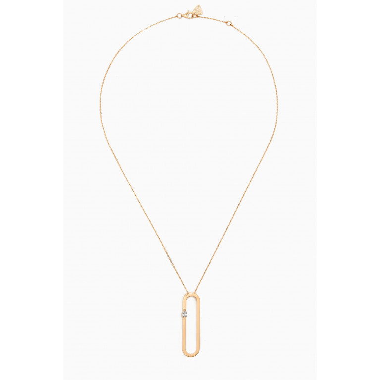 Maison H Jewels - Cambre Diamond Necklace in 18kt Yellow Gold