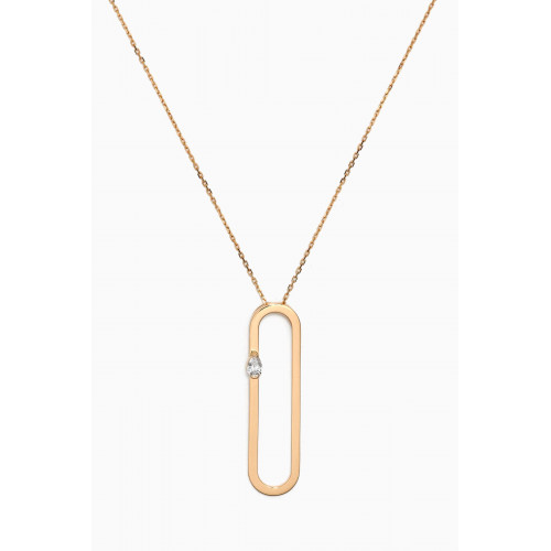 Maison H Jewels - Cambre Diamond Necklace in 18kt Yellow Gold