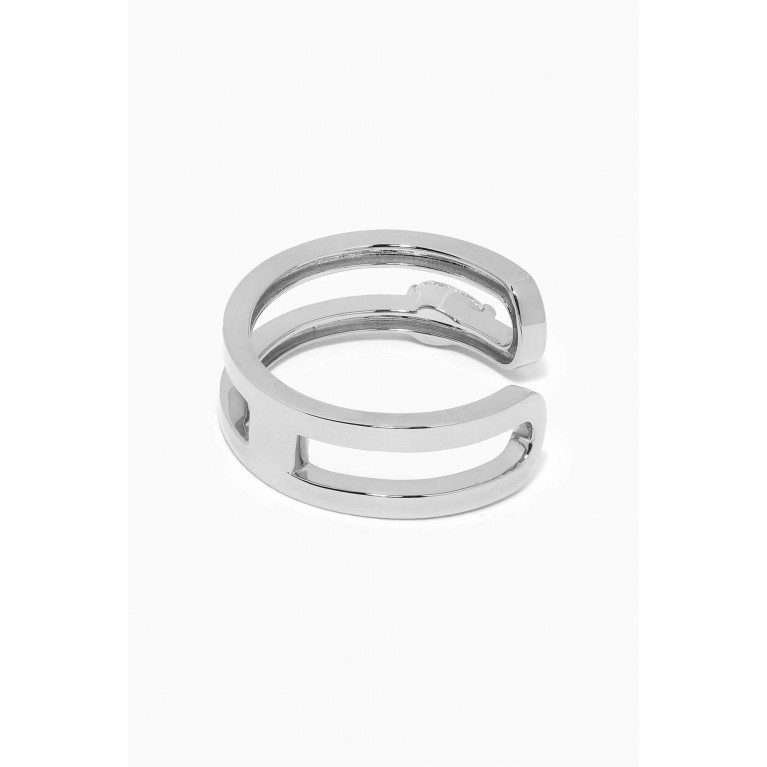 Maison H Jewels - Cambre Diamond Ring in 18kt White Gold Silver