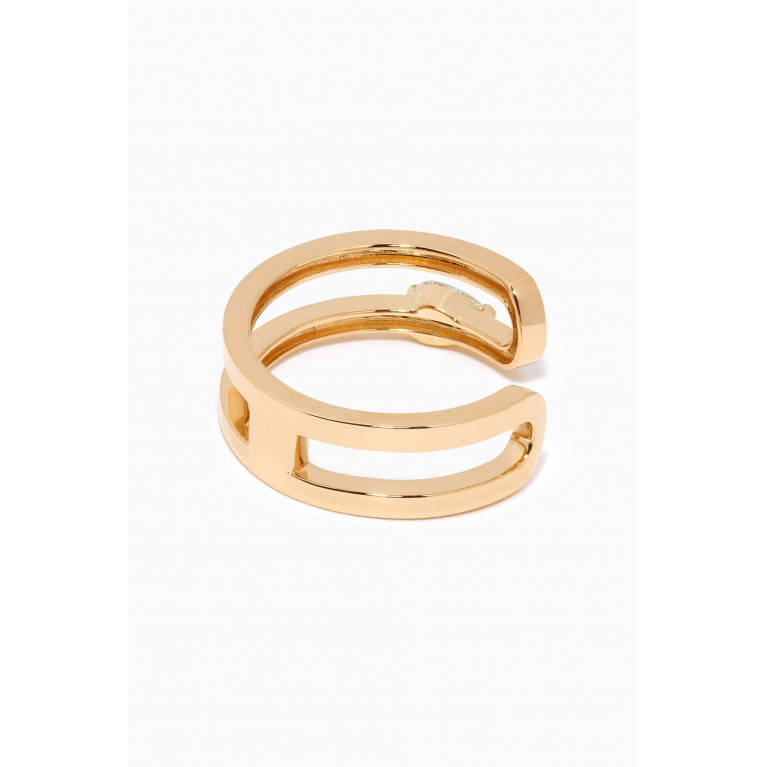 Maison H Jewels - Cambre Diamond Open Ring in 18kt Yellow Gold