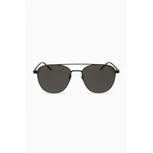 Saint Laurent - Aviator Sunglasses in Metal