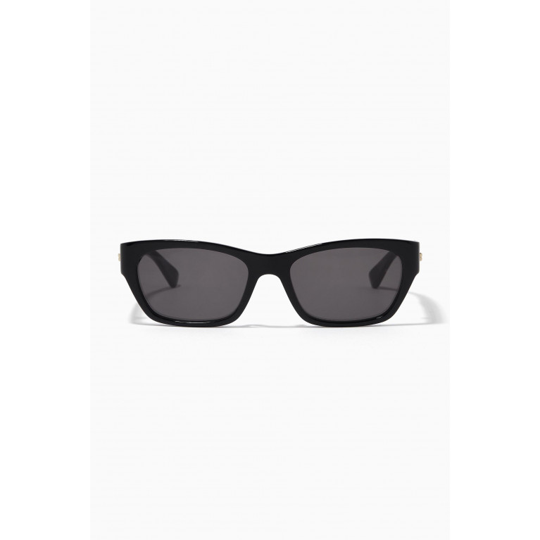 Bottega Veneta - Rectangular Sunglasses in Acetate