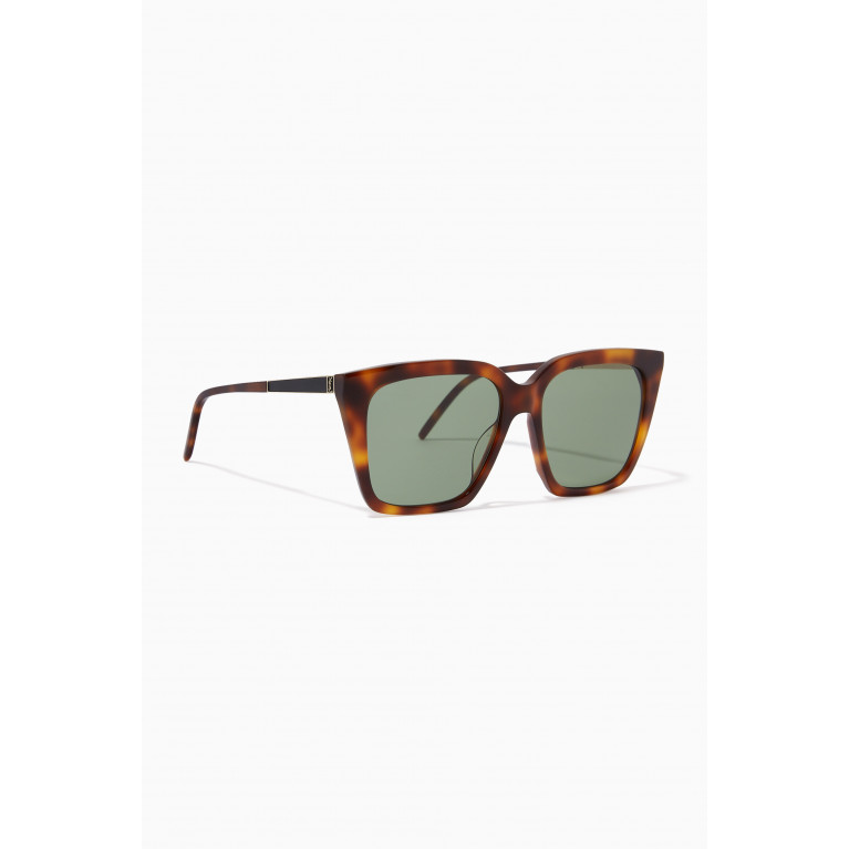 Saint Laurent - Oversized D-frame Sunglasses in Acetate