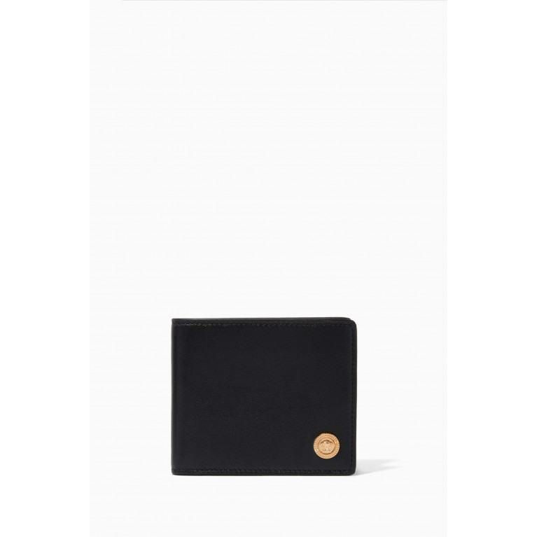 Versace - Medusa Bi-fold Wallet in Leather