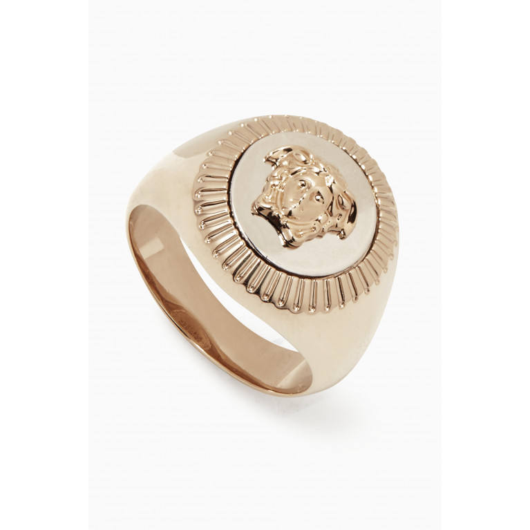 Versace - Medusa Coin Signet Ring