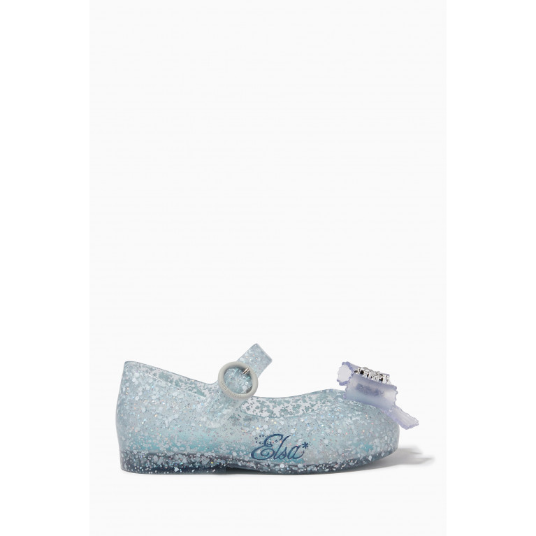 Mini Melissa - Sweet Love + Disney Princess Sandals Blue