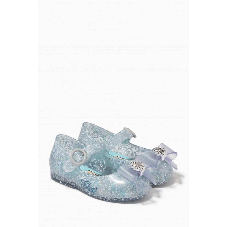 Mini Melissa - Sweet Love + Disney Princess Sandals Blue