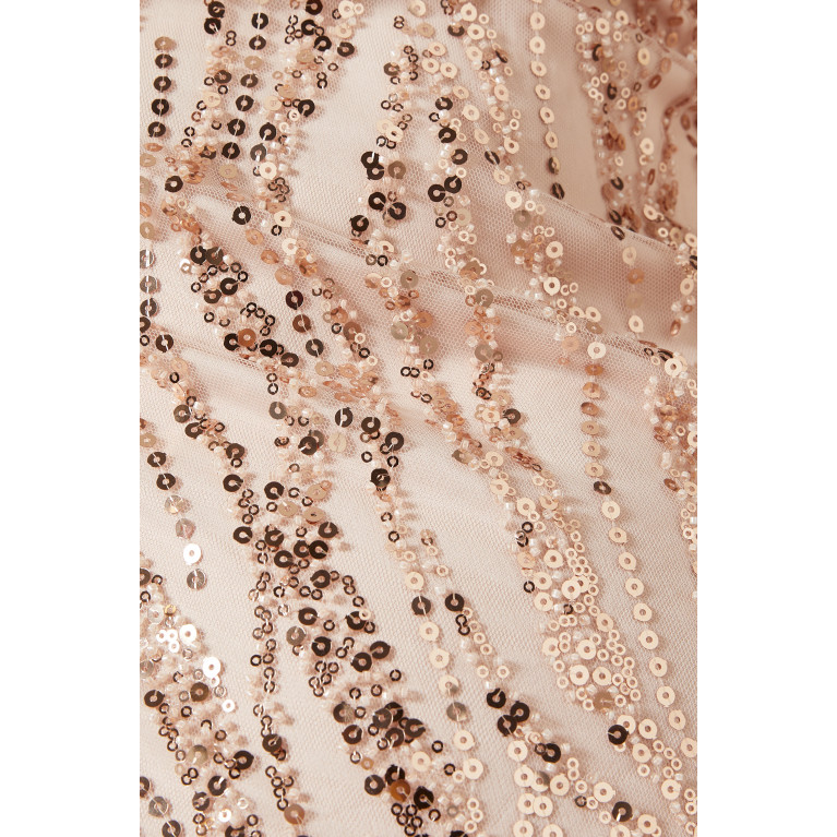 Tadashi Shoji - Sequin-embellished Gown in Tulle