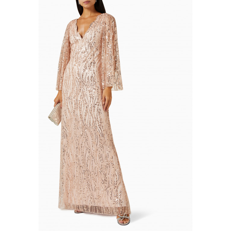 Tadashi Shoji - Sequin-embellished Gown in Tulle